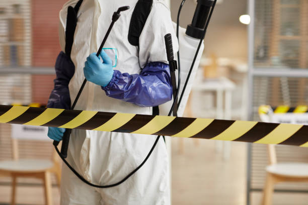 Professional Biohazard Cleanup technician working in Bryant, WA